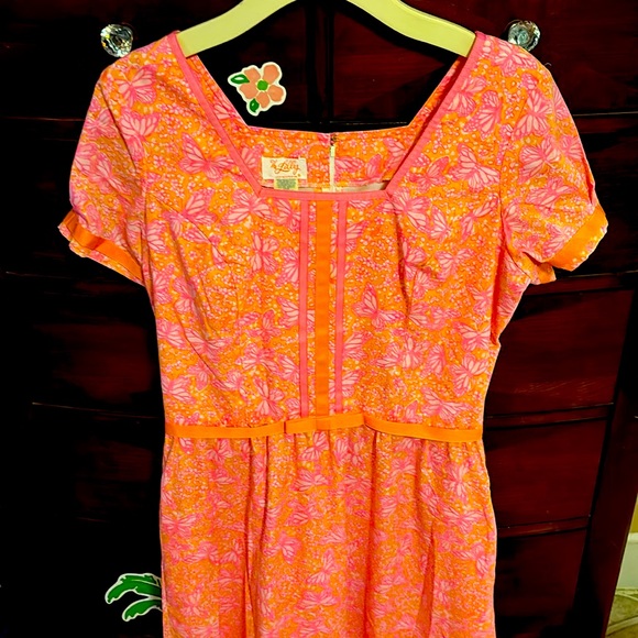 Lilly Pulitzer Vintage “The Lilly” Floral Print Maxi Dress - Picture 1 of 14